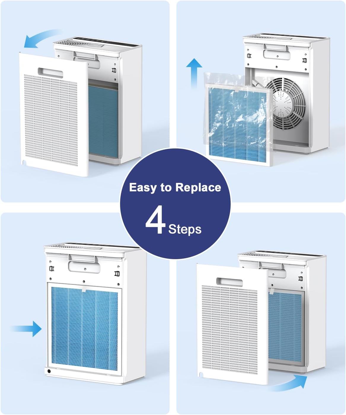 Vewior Air Filter Replacement | A3N (Smoke Filter)