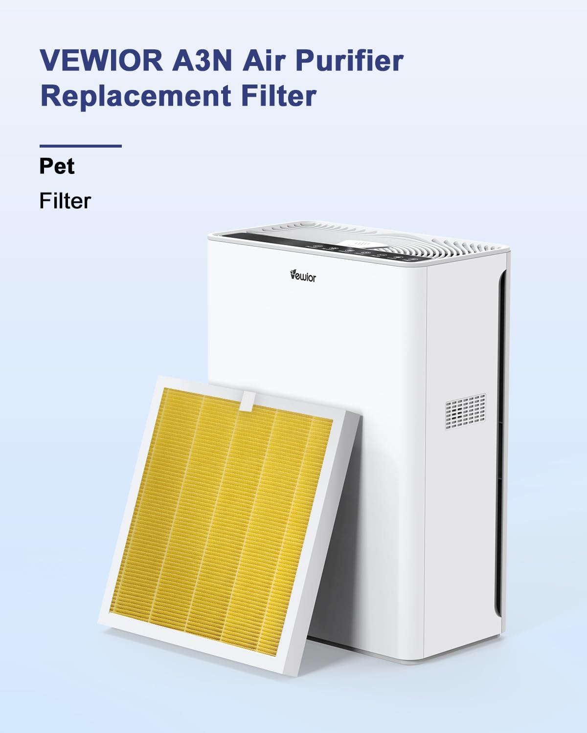 Vewior Air Filter Replacement | A3N (Pet Filter)