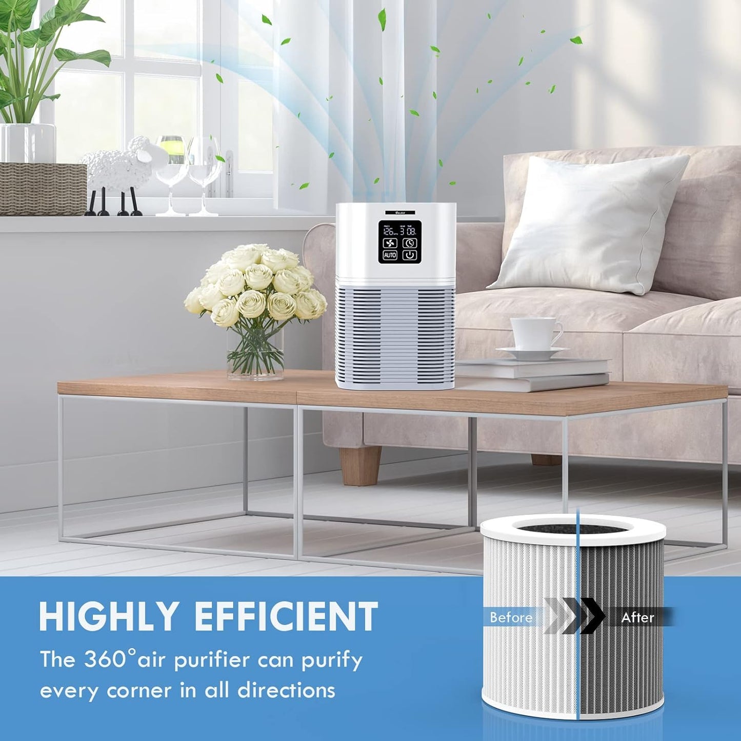Vewior Air Filter Replacement | A1&A1W (Regular) Vewior