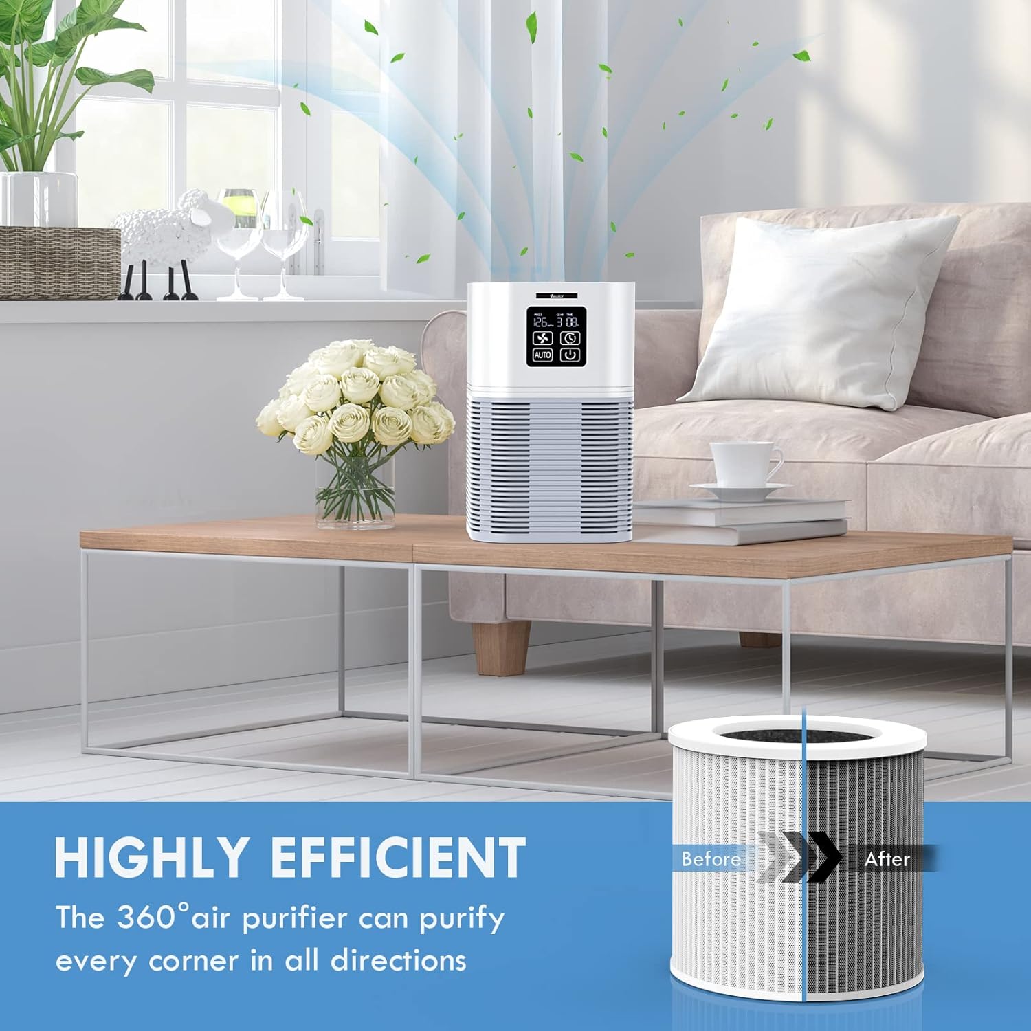 Vewior Air Filter Replacement | A1&A1W (Regular) Vewior